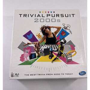 Trivial Pursuit 2000s COMPLETE 2016 Hasbro Gaming Pop Culture Collectible Game